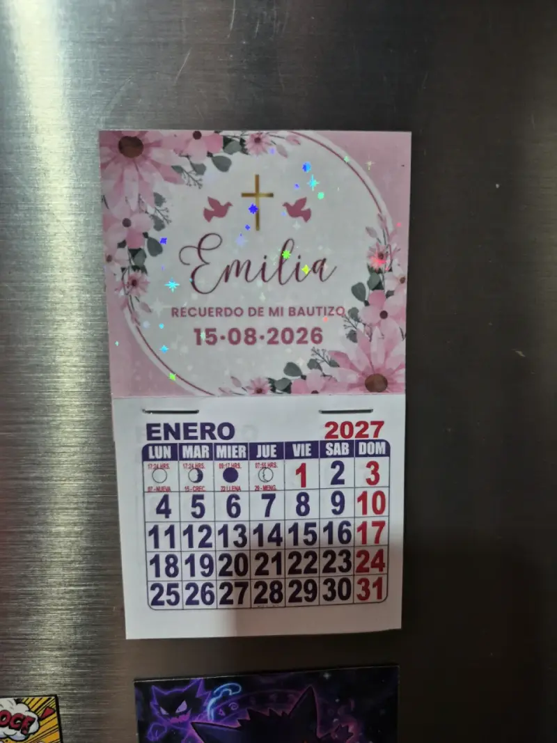 Calendarios imantados personalizados para eventos - 2
