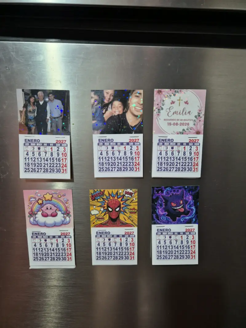Calendarios imantados personalizados para eventos - 4
