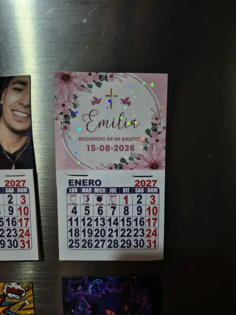 Calendarios imantados personalizados para eventos - 5