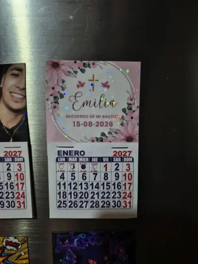 Calendarios imantados personalizados para eventos - miniatura 5