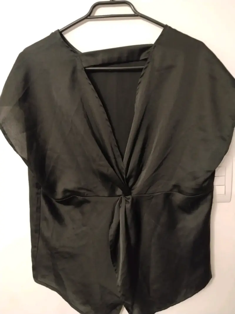Blusa sin mangas con estampado de aves - 6