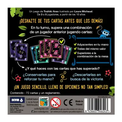 Juego de cartas Jungo - miniatura 3