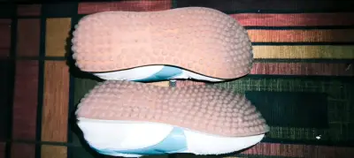 Zapatillas deportivas Diadora blancas y celestes - miniatura 4