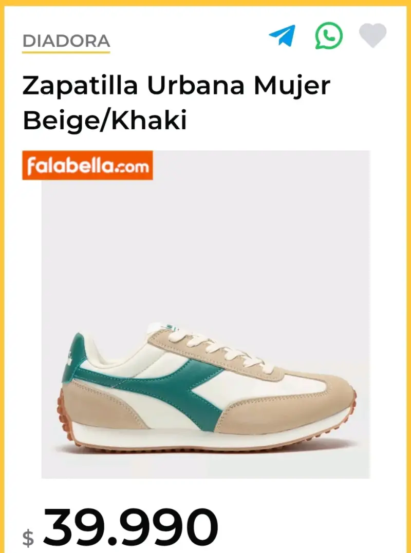 Zapatillas deportivas Diadora blancas y celestes - 6