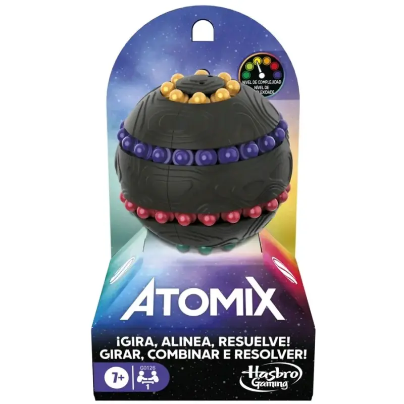 Juego de ingenio Atomix de Hasbro - 1