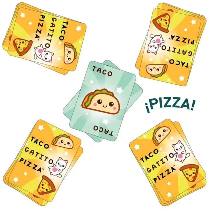 Juego de cartas Taco Gatito Pizza - 3