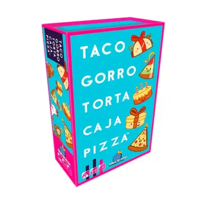 Juego de cartas Taco Gorro Torta Caja Pizza - miniatura 1