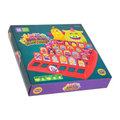 Juego de mesa ¿Cuál es mi monstruo? Dactic - miniatura 1