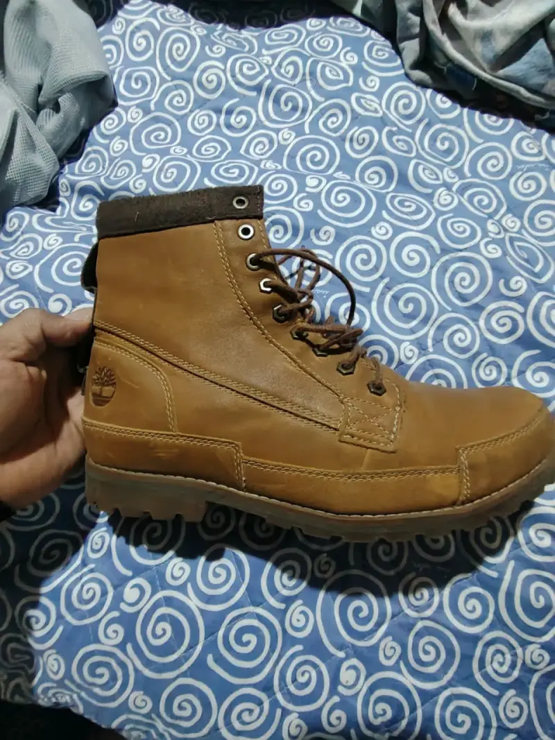 Botas de cuero Timberland marrón para hombre - 2