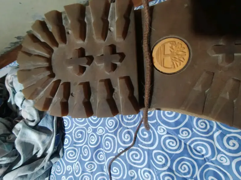 Botas de cuero Timberland marrón para hombre - 4