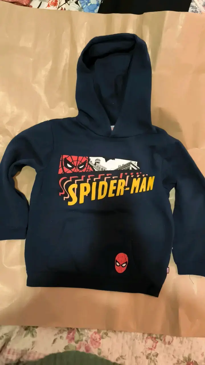 Polerón con capucha Spider-Man para niños - 1