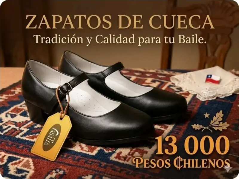 Zapatos de cueca negros desde la 36 a la 41 - 1