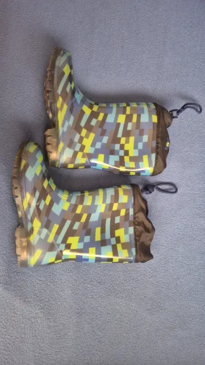 Botas de lluvia talla 27 con diseño - miniatura 1
