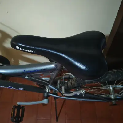 Bicicleta de montaña Bianchi gris en buen estado - miniatura 3
