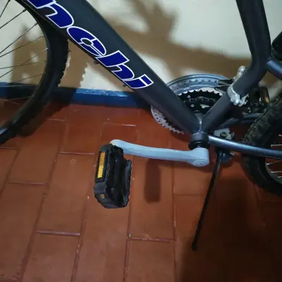 Bicicleta de montaña Bianchi gris en buen estado - miniatura 6