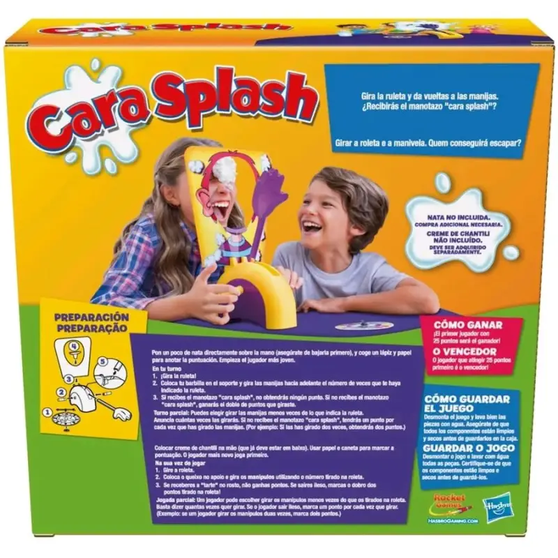 Juego de mesa cara splash - 4