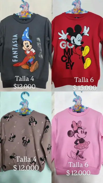 Bomber t 6 conjunto t3 poleron Mickey t6 - miniatura 1