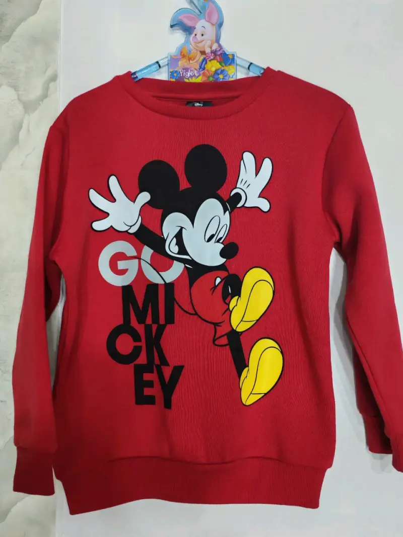 Bomber t 6 conjunto t3 poleron Mickey t6 - 6