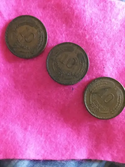 Monedas antiguas de 10 pesos chilenas 1996 - miniatura 1