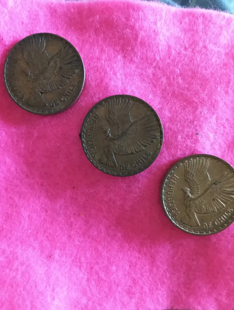 Monedas antiguas de 10 pesos chilenas 1996 - 2