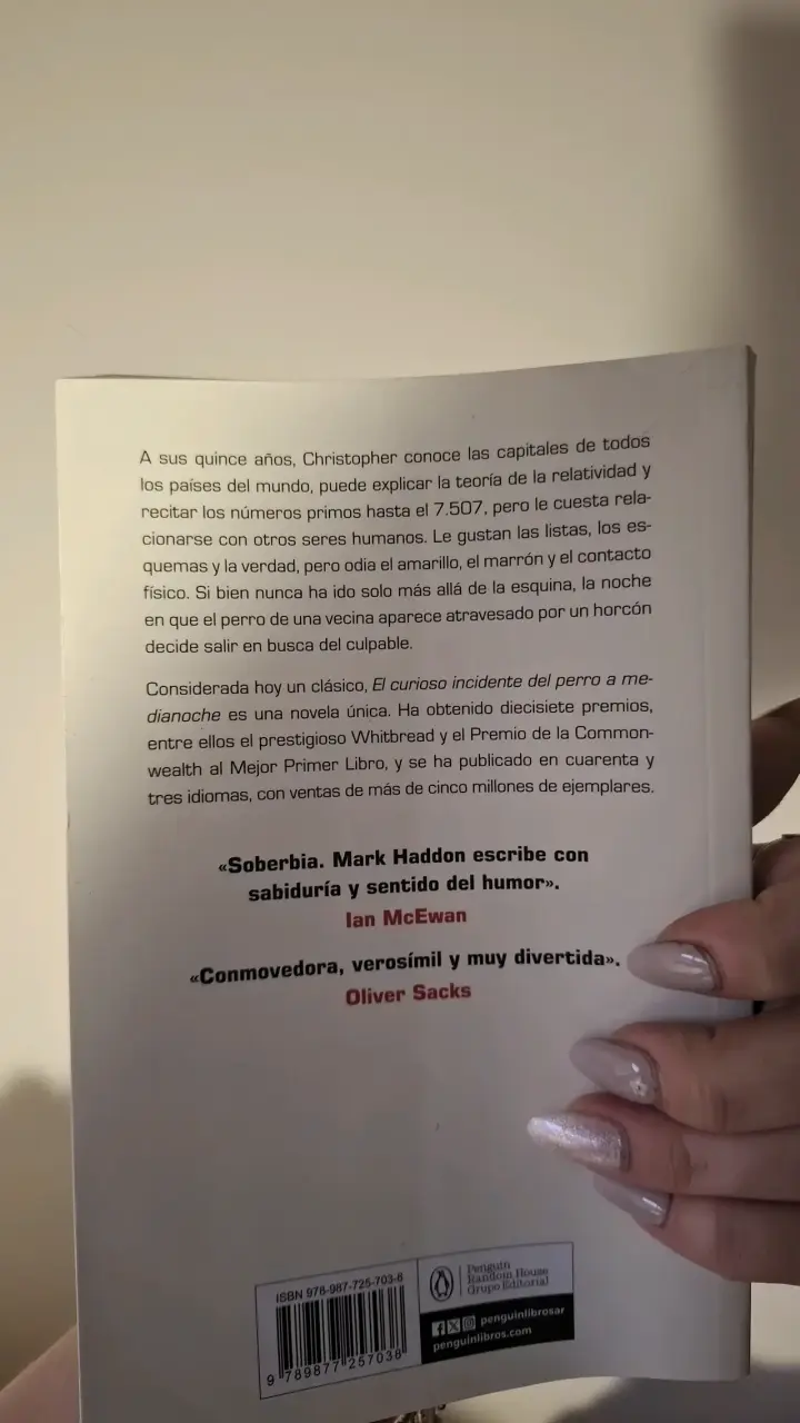 Libro El Curioso Incidente Del Perro A Medianoche - 2