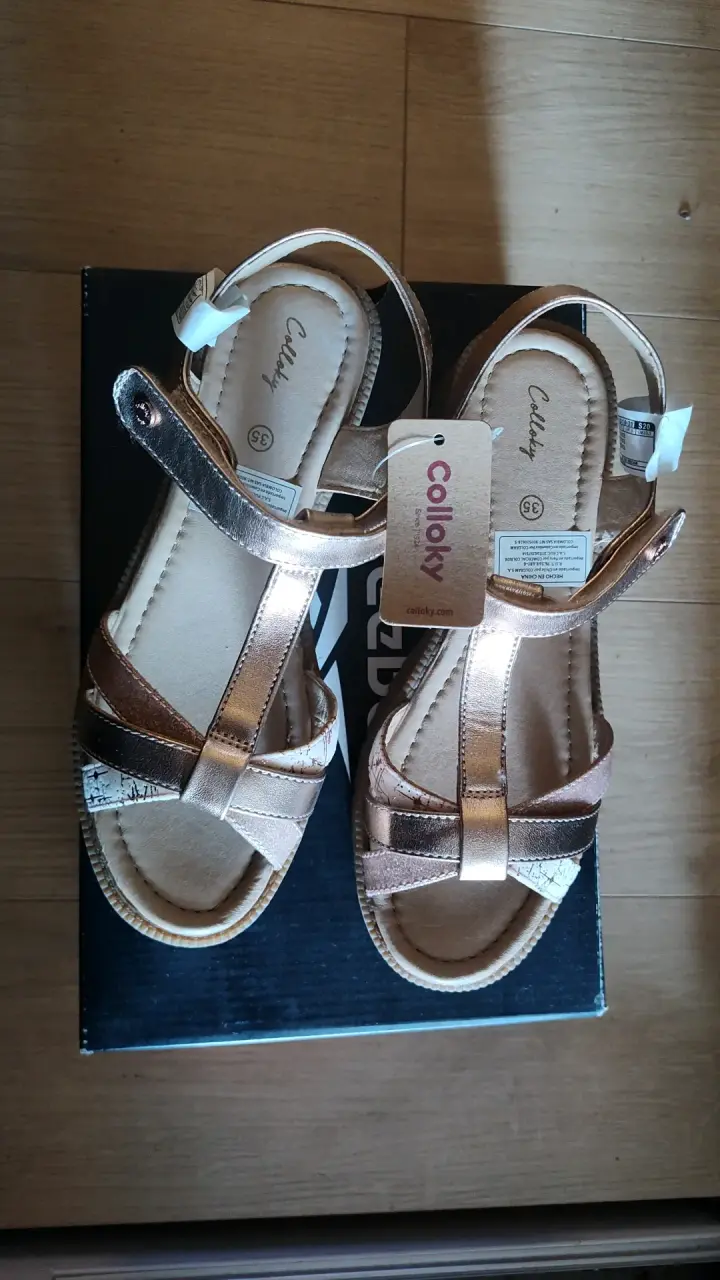 Sandalias de plataforma Colloky 35 - 2