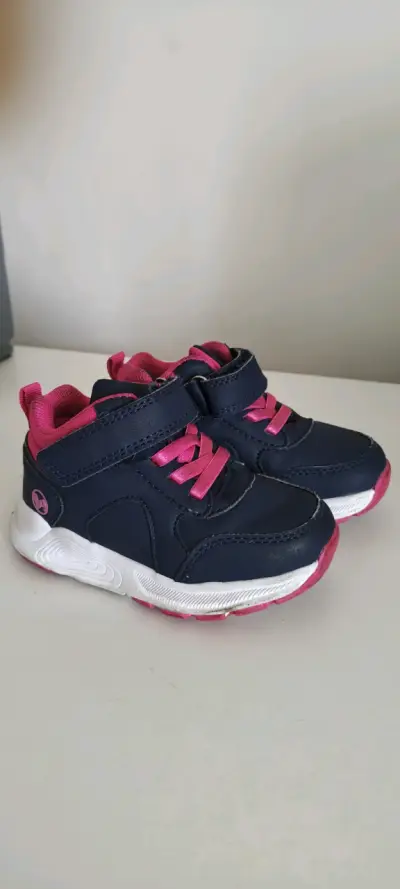 Zapatillas deportivas para niños azul y rosa - miniatura 1