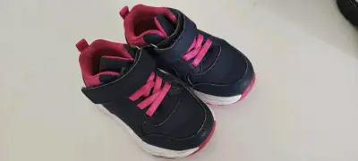 Zapatillas deportivas para niños azul y rosa - miniatura 4