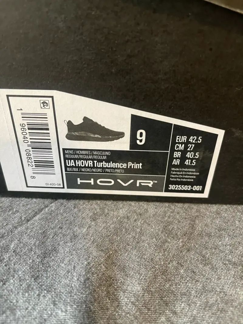 Zapatillas deportivas Under Armour HOVR negras - 3