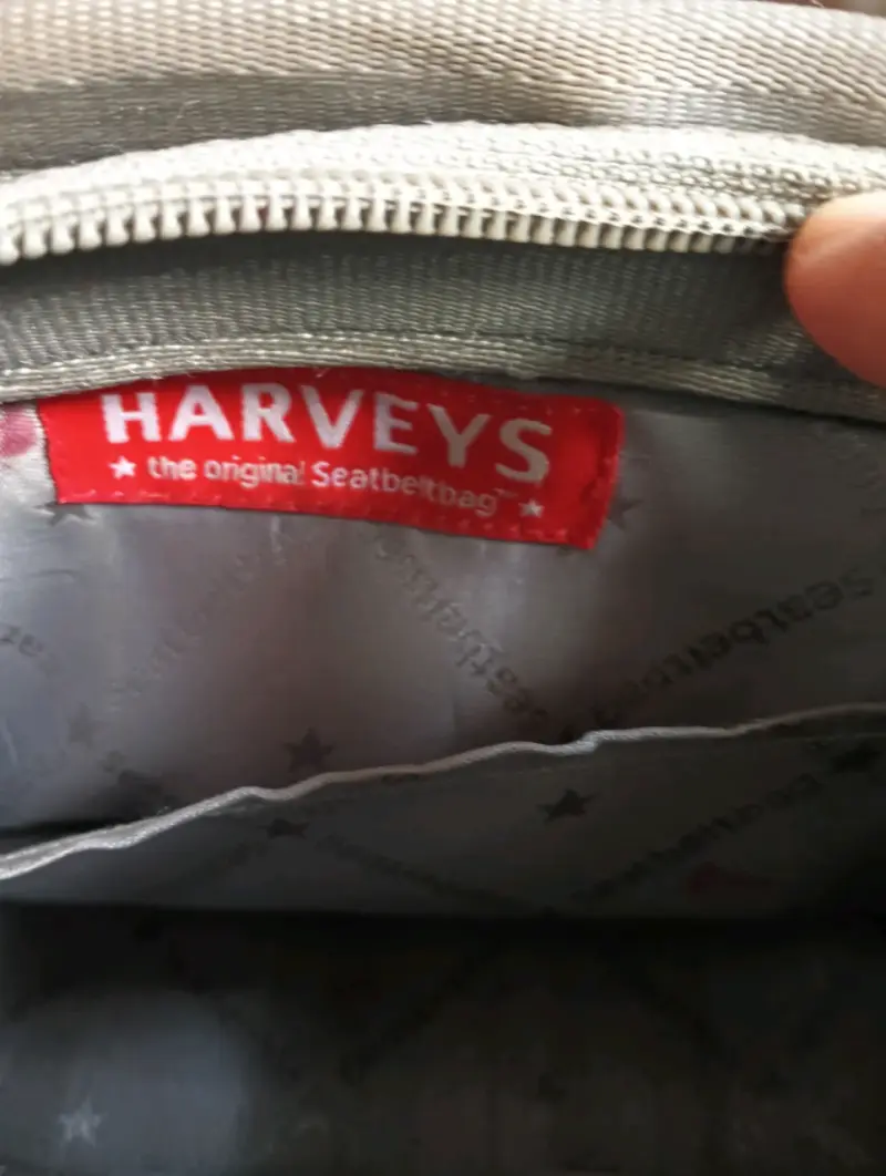 Bolso de mano gris Harveys - 3