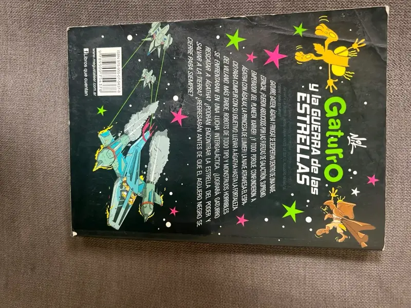 Libro Gaturro y la Guerra de las Estrellas - 2