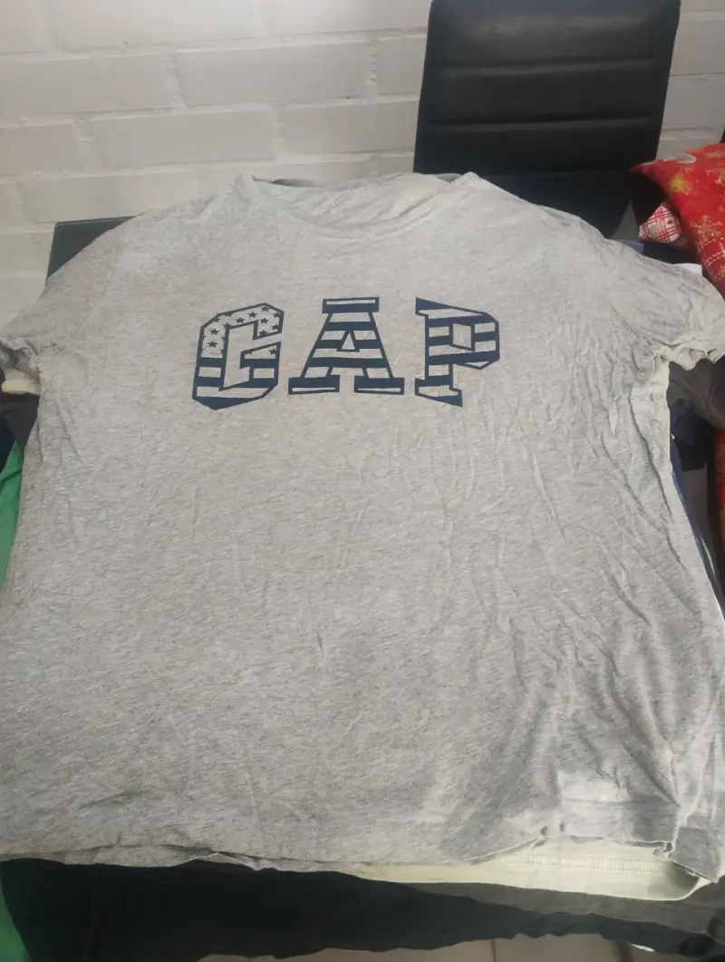 Polera gris GAP para hombre