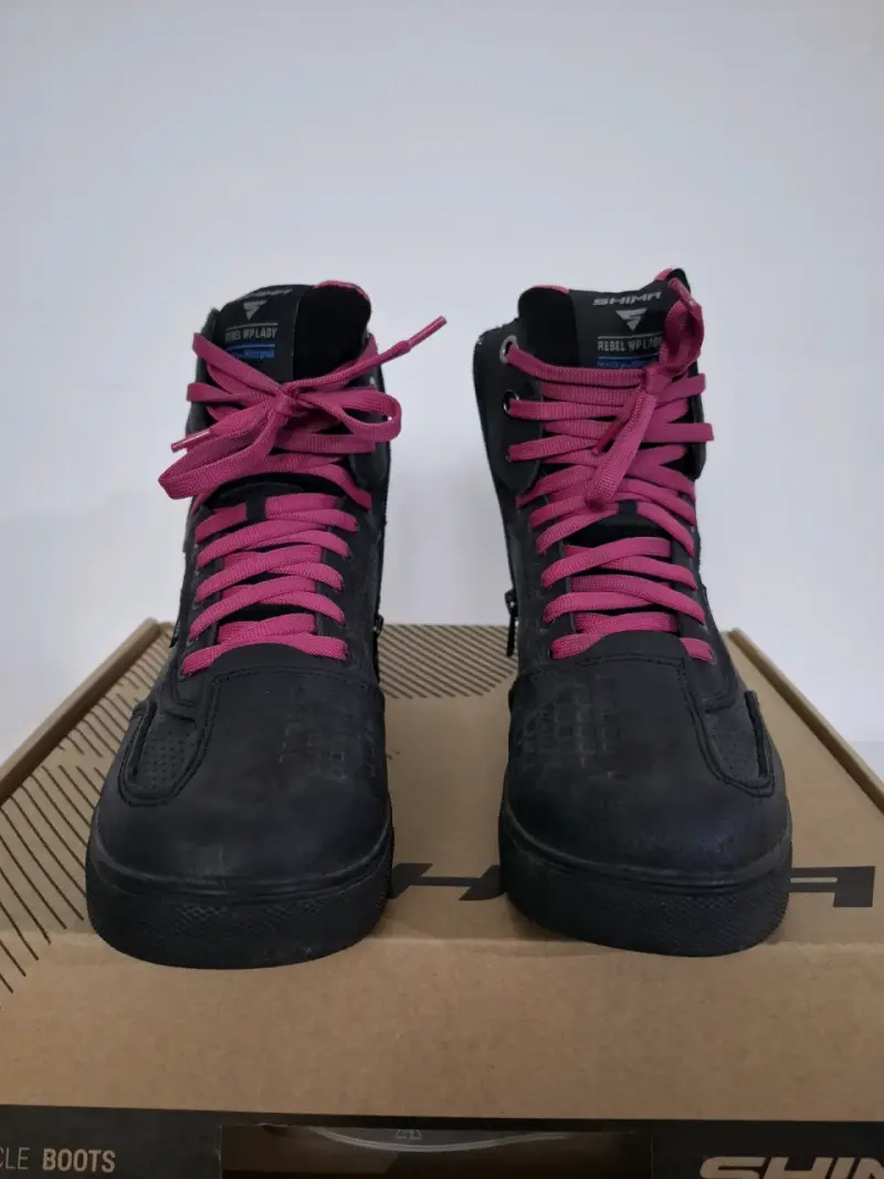 Botas de motocicleta Shima Rebel WP Lady negras - 1