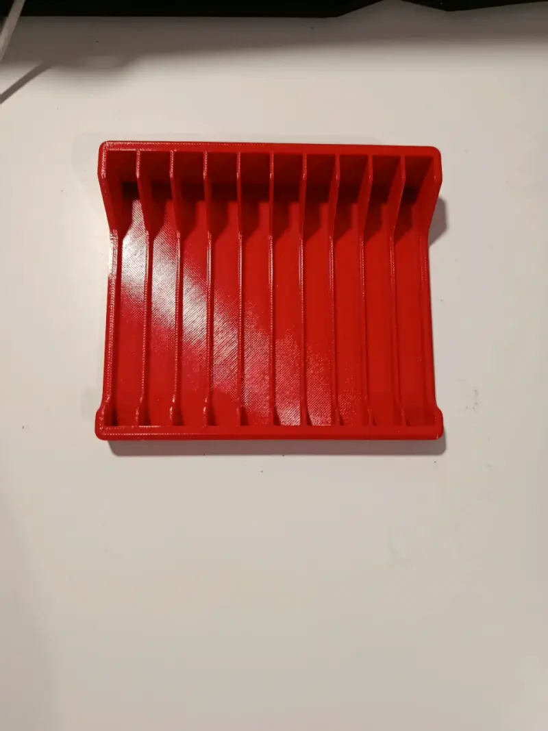 Organizador de juegos para Nintendo Switch rojo - 1
