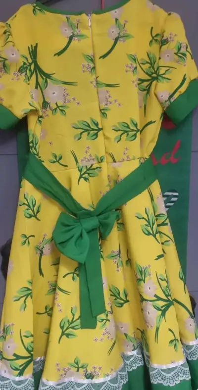🇨🇱 Vestido de Cueca  – Talla 12 (Impecable) - miniatura 2