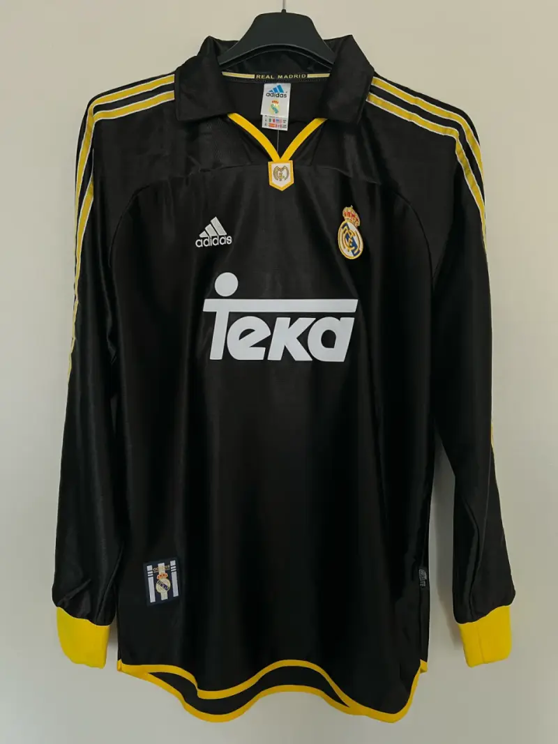 Camiseta Real Madrid Retro de Raul manga larga - 2