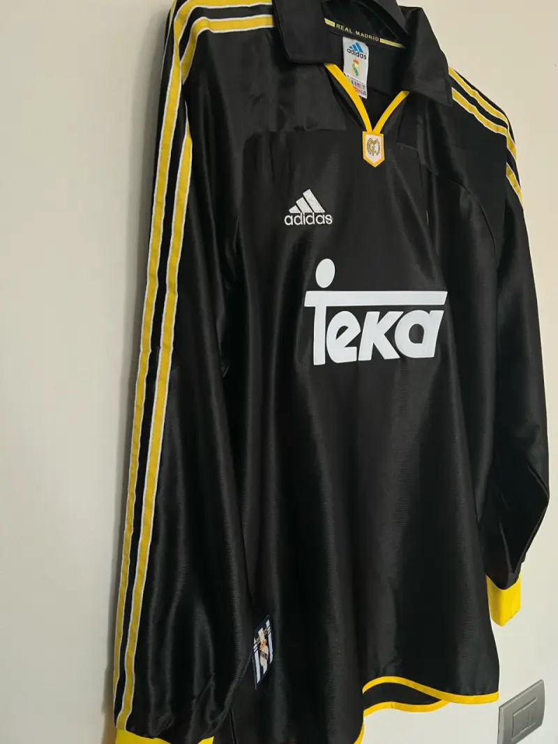 Camiseta Real Madrid Retro de Raul manga larga - 3
