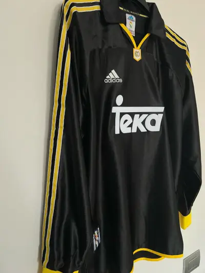 Camiseta Real Madrid Retro de Raul manga larga - miniatura 3