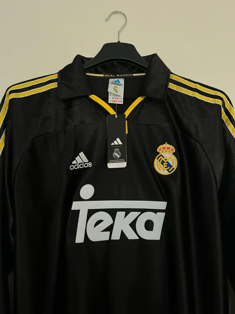 Camiseta Real Madrid Retro de Raul manga larga - 4