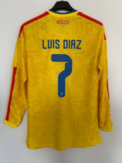 Camiseta Colombia Version Jugador Luis Díaz #7 - miniatura 1