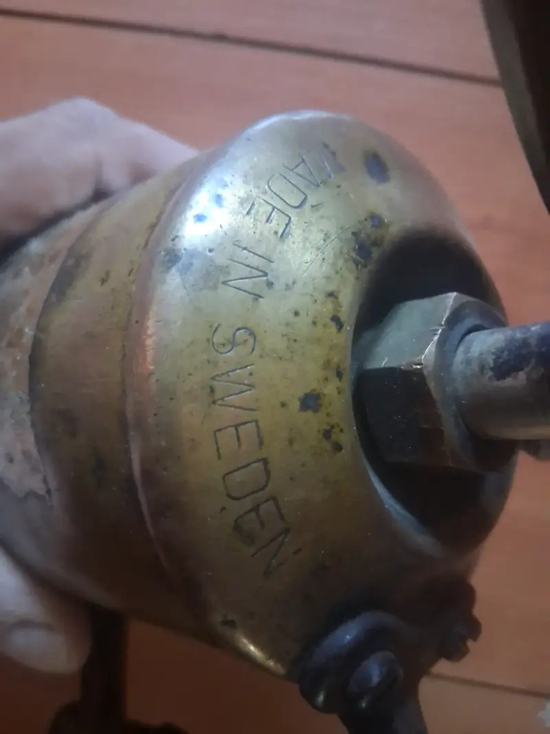 Soplete de Latón Antiguo Hecho en Suecia - 2