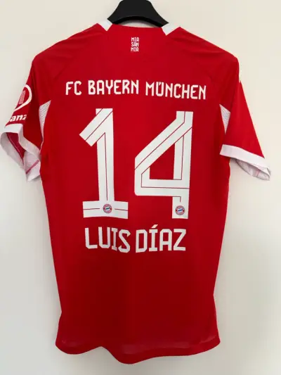 Camiseta FC Bayern München Luis Díaz XL - miniatura 1