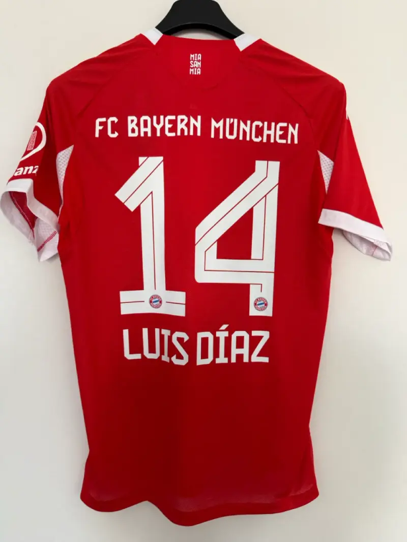 Camiseta FC Bayern München Luis Díaz Talla L - 1