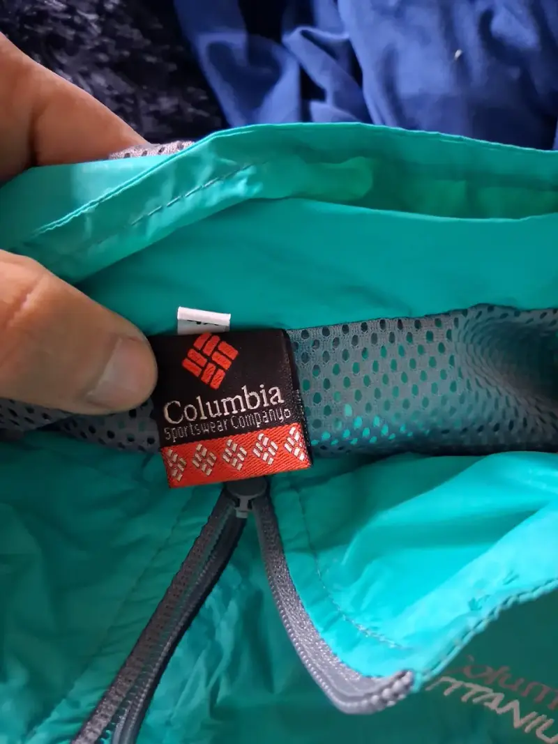 Chaqueta impermeable Columbia Titanium turquesa - 6