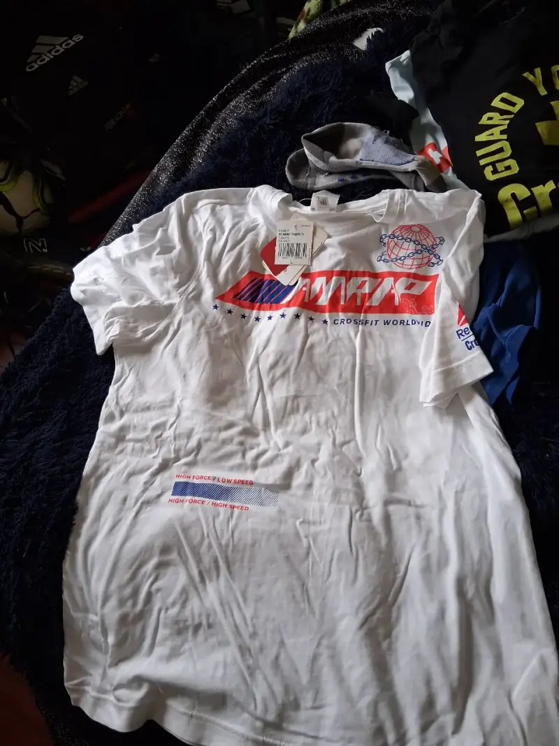 Polera Reebok CrossFit AMRAP Blanca reebok - 1