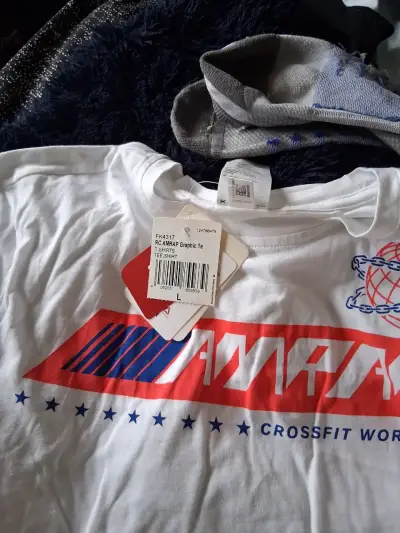 Polera Reebok CrossFit AMRAP Blanca reebok - miniatura 2