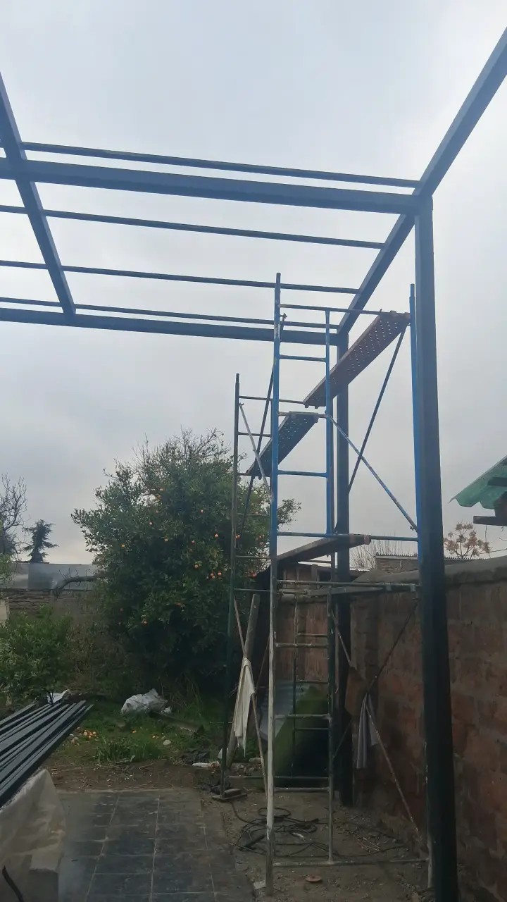 Estructura metálica para techado o pérgola - 1
