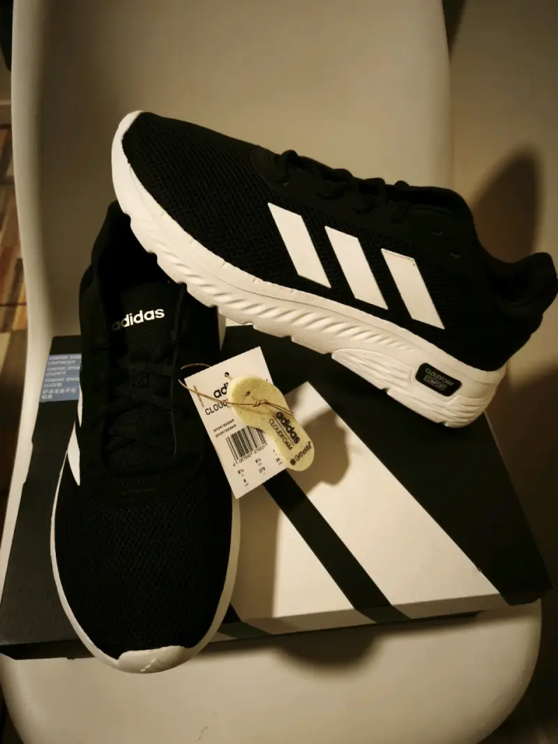 Zapatillas deportivas Adidas Cloudfoam negras - 1