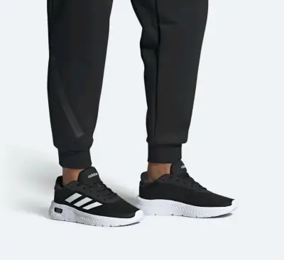 Zapatillas deportivas Adidas Cloudfoam negras - miniatura 3