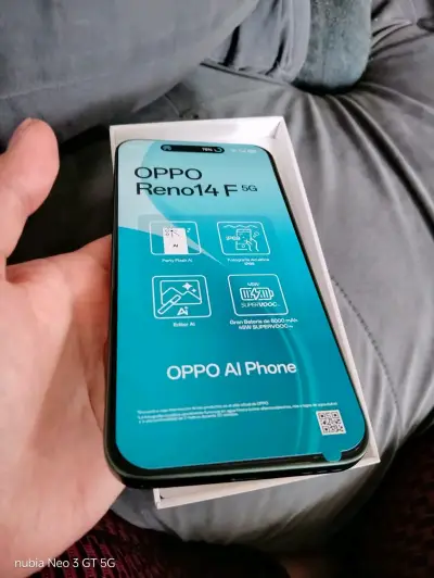 Smartphone OPPO Reno14 F 5G como nuevo - miniatura 2